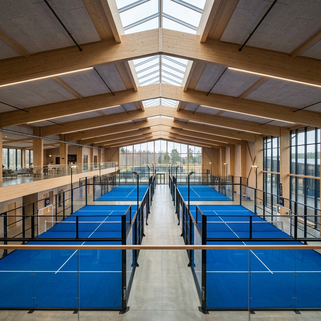 Acenta Group padel court facility